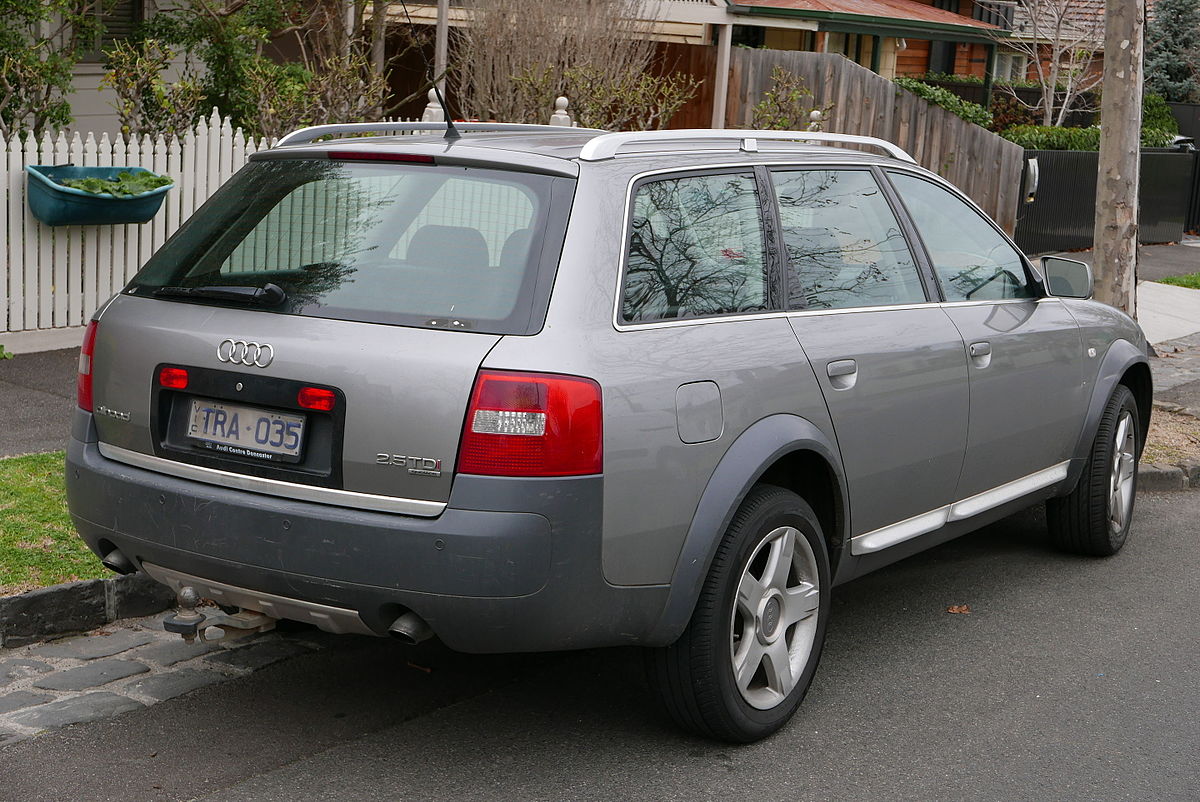 File:2005 Audi allroad (4B MY04) 2.5 TDI quattro Avant station wagon  (2015-07-09) 02.jpg - Wikipedia