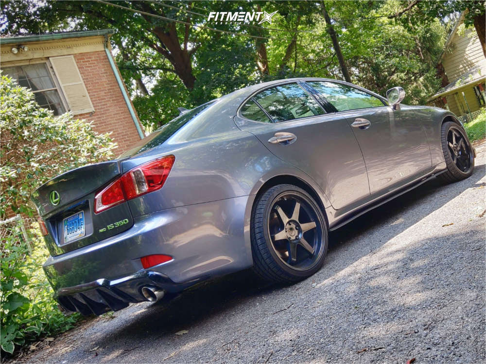 2012 Lexus IS350 Base with 19x8.5 ESR Sr07 and Nankang 255x30 on Stock  Suspension | 755498 | Fitment Industries