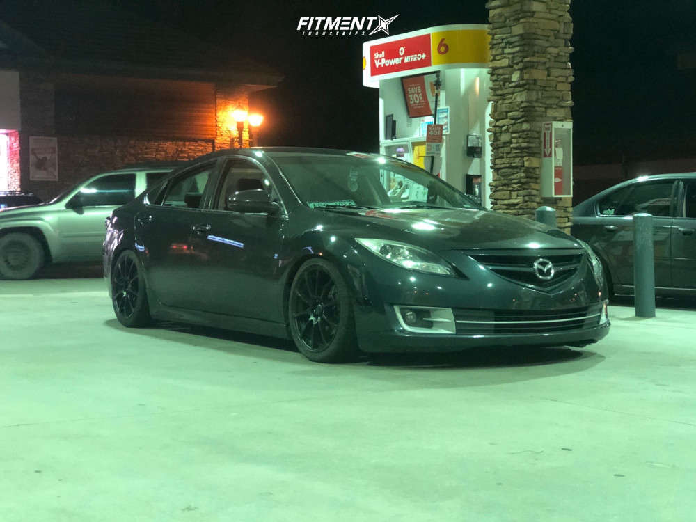 2012 Mazda 6 i with 18x8 Focal F-20 and Federal 225x40 on Coilovers |  817004 | Fitment Industries