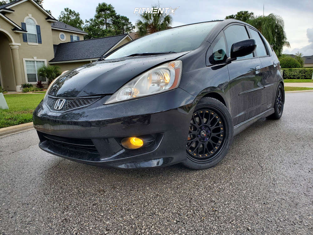 2011 Honda Fit Sport with 17x7 XXR 521 and Barum 205x45 on Lowering Springs  | 1187033 | Fitment Industries