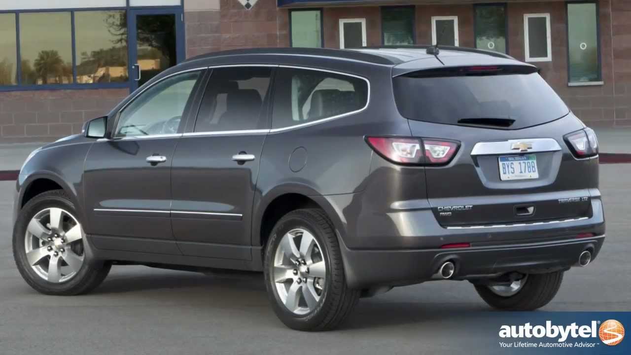2013 Chevrolet Traverse Test Drive & Crossover SUV Video Review - YouTube