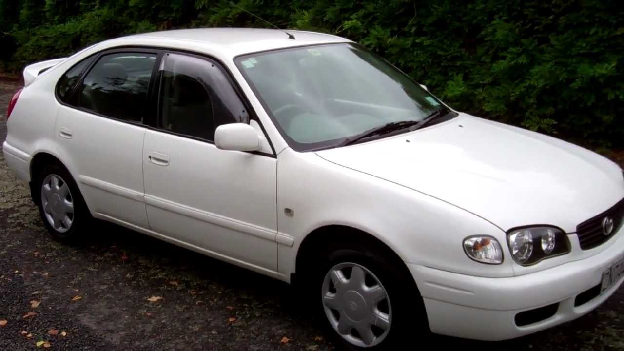 2000 Toyota Corolla GL Hatch Kiwi New Good Km's ** SOLD ** - YouTube