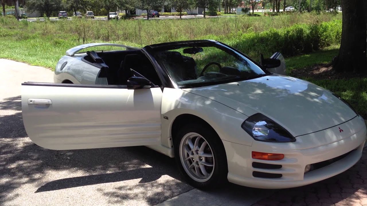 2001 Mitsubishi Eclipse Spyder GT - View our current inventory at  FortMyersWA.com - YouTube