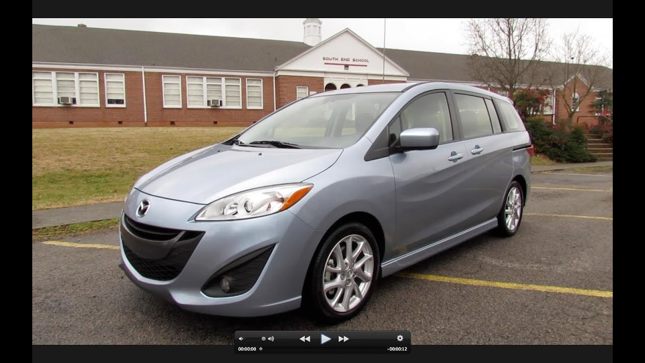 2012 Mazda5 Grand Touring Start Up, Exhaust, In Depth Review, and Test  Drive - YouTube