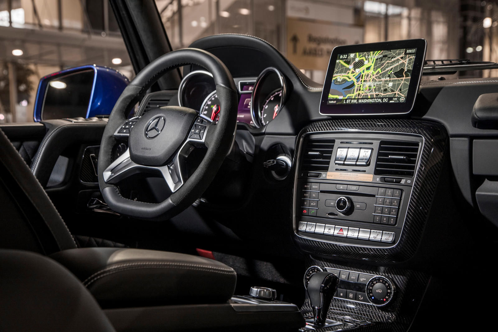 2017 Mercedes-Benz G550 4x4 Squared Interior Photos | CarBuzz