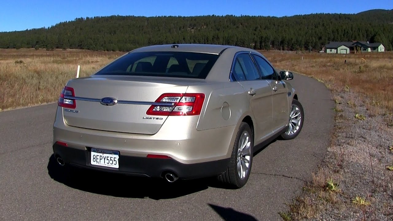 2018 Ford Taurus Limited 3.5L (288 HP) TEST DRIVE - YouTube