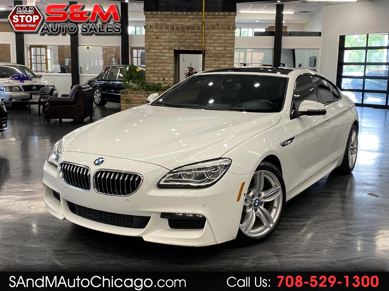 Used 2016 BMW 6 Series 4dr Sdn 640i RWD Gran Coupe for Sale in Hickory  Hills IL 60457 S&M Motor Sports