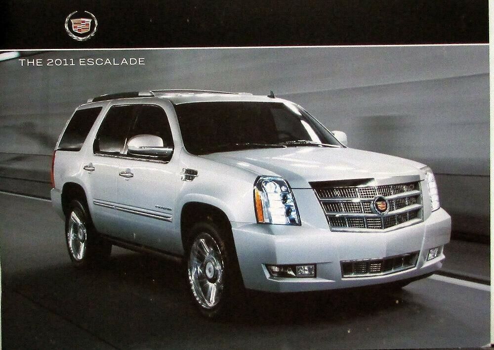 2011 Cadillac Escalade Platinum Hybrid EXT ESV Sales Brochure Original |  eBay