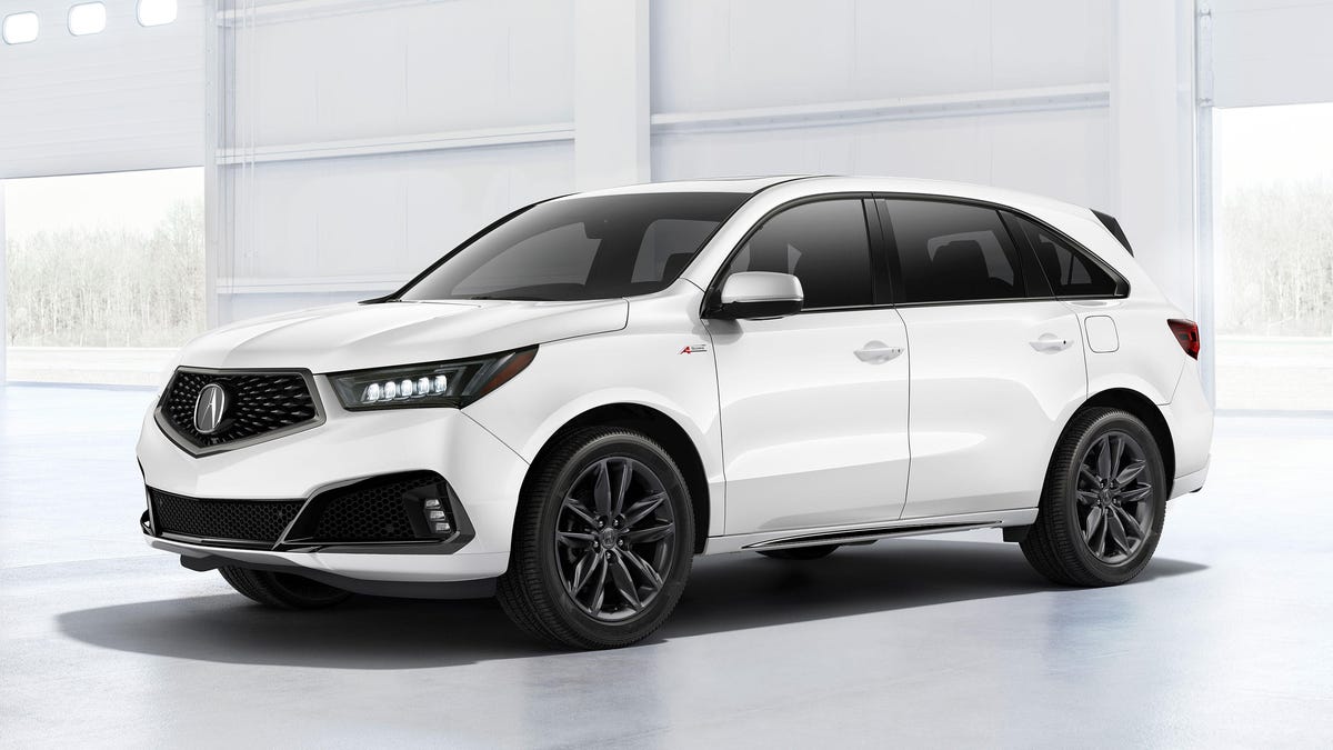 2019 Acura MDX adds new features and an A-Spec model - CNET