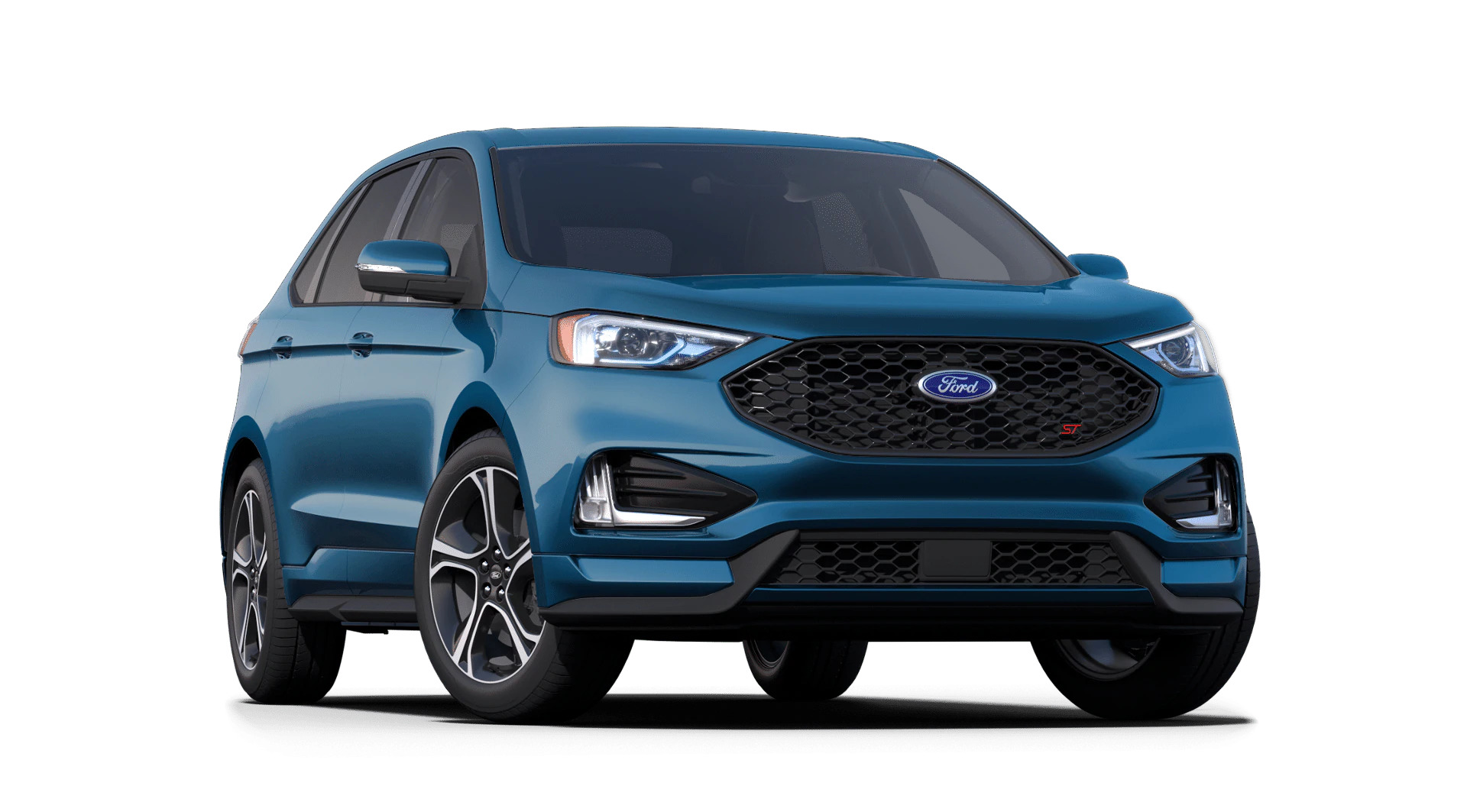 2021 Ford Edge Performance Blue_o - Akins Ford