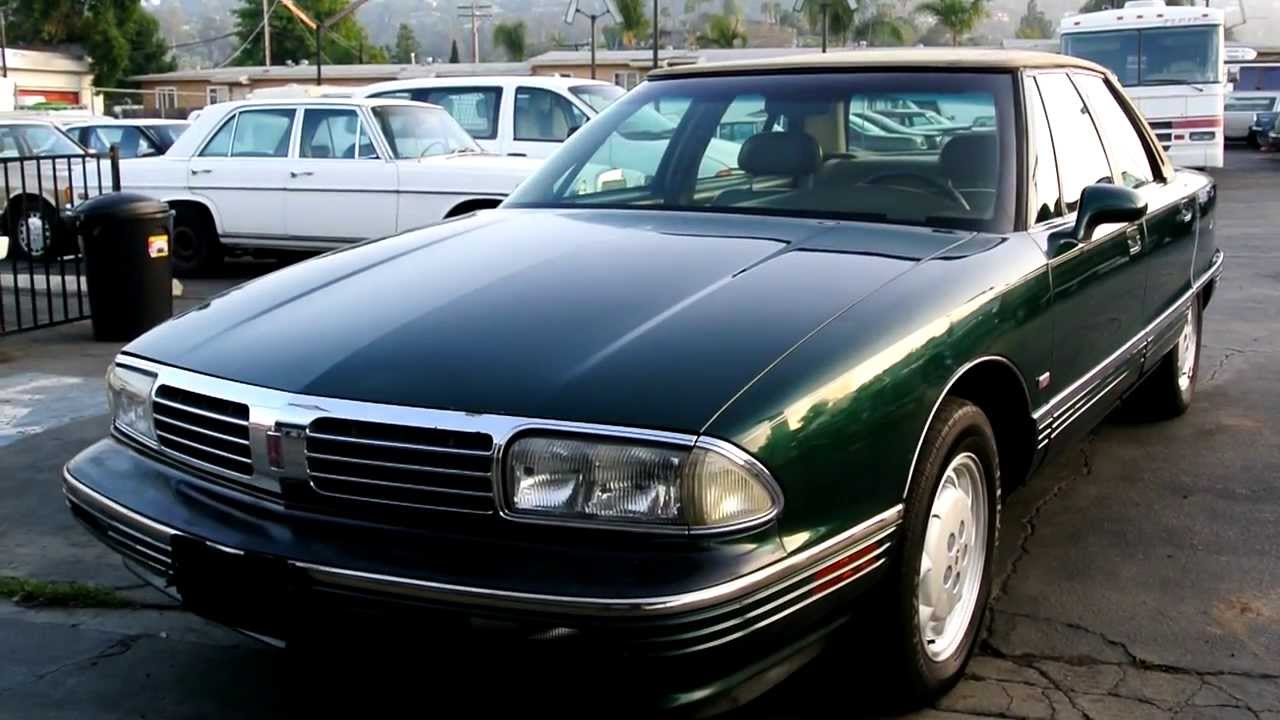 1 owner 1995 Oldsmobile NINETY EIGHT 98 LSS Regency Elite Supercharged  Sleeper - YouTube