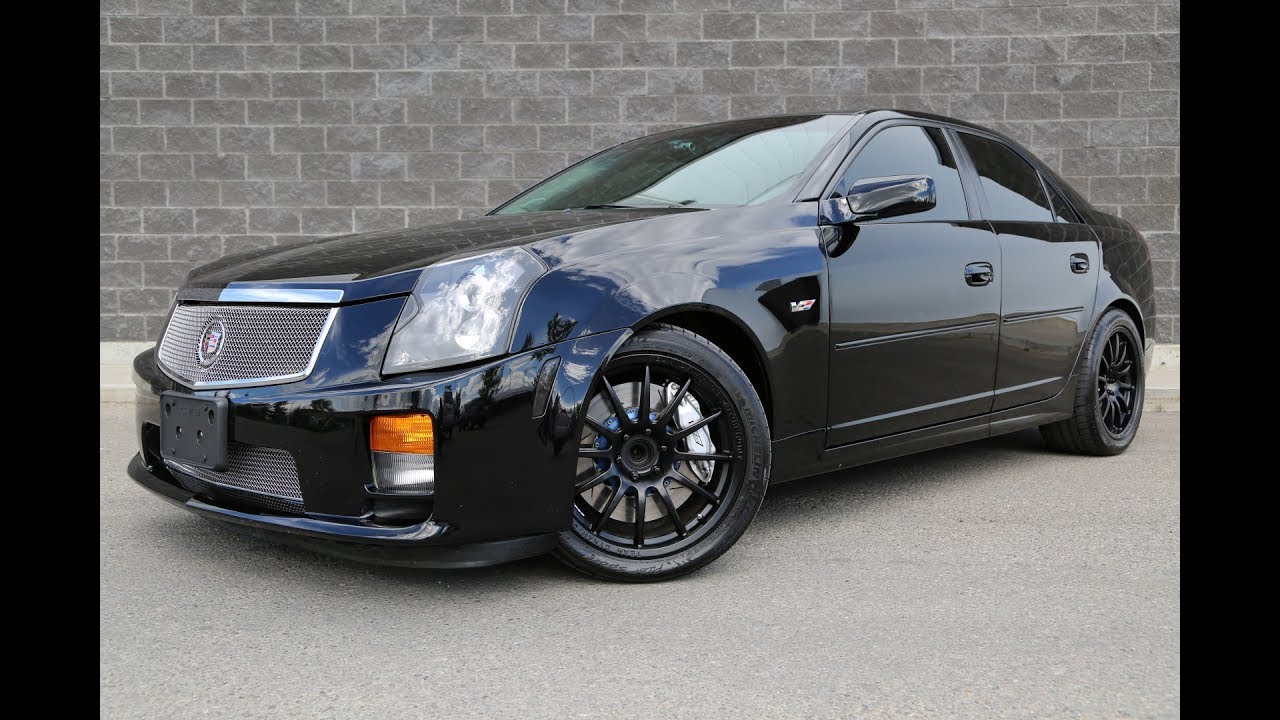 2005 Cadillac CTS-V Sedan 6 Speed Manual - Magnuson Supercharged - 470 RWHP  - YouTube