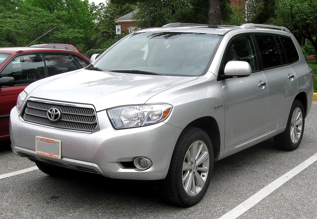 File:2nd Toyota Highlander Hybrid Limited.jpg - Wikimedia Commons