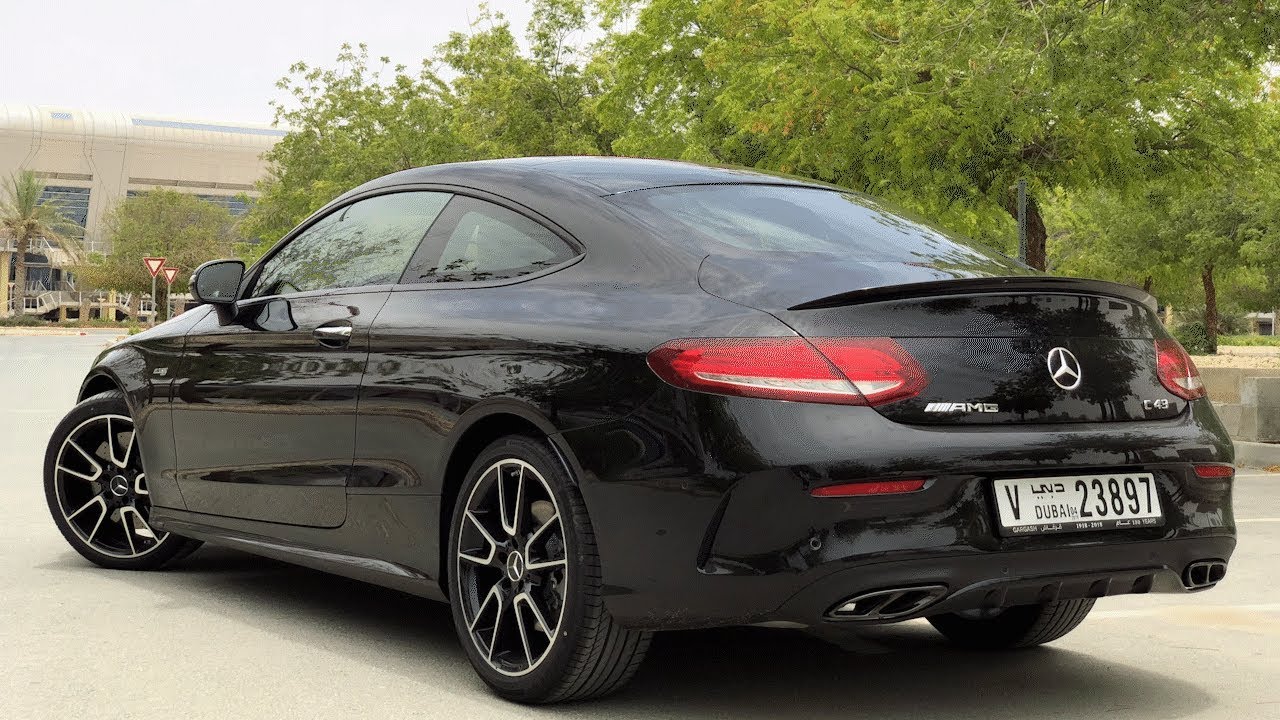 2018 Mercedes Benz-AMG C43 Coupe Full Review - 4MATIC Interior Exterior &  Sound - YouTube