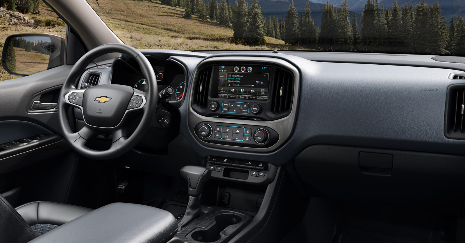 2020 Chevrolet Colorado Interior Dimensions: Seating, Cargo Space & Trunk  Size - Photos | CarBuzz