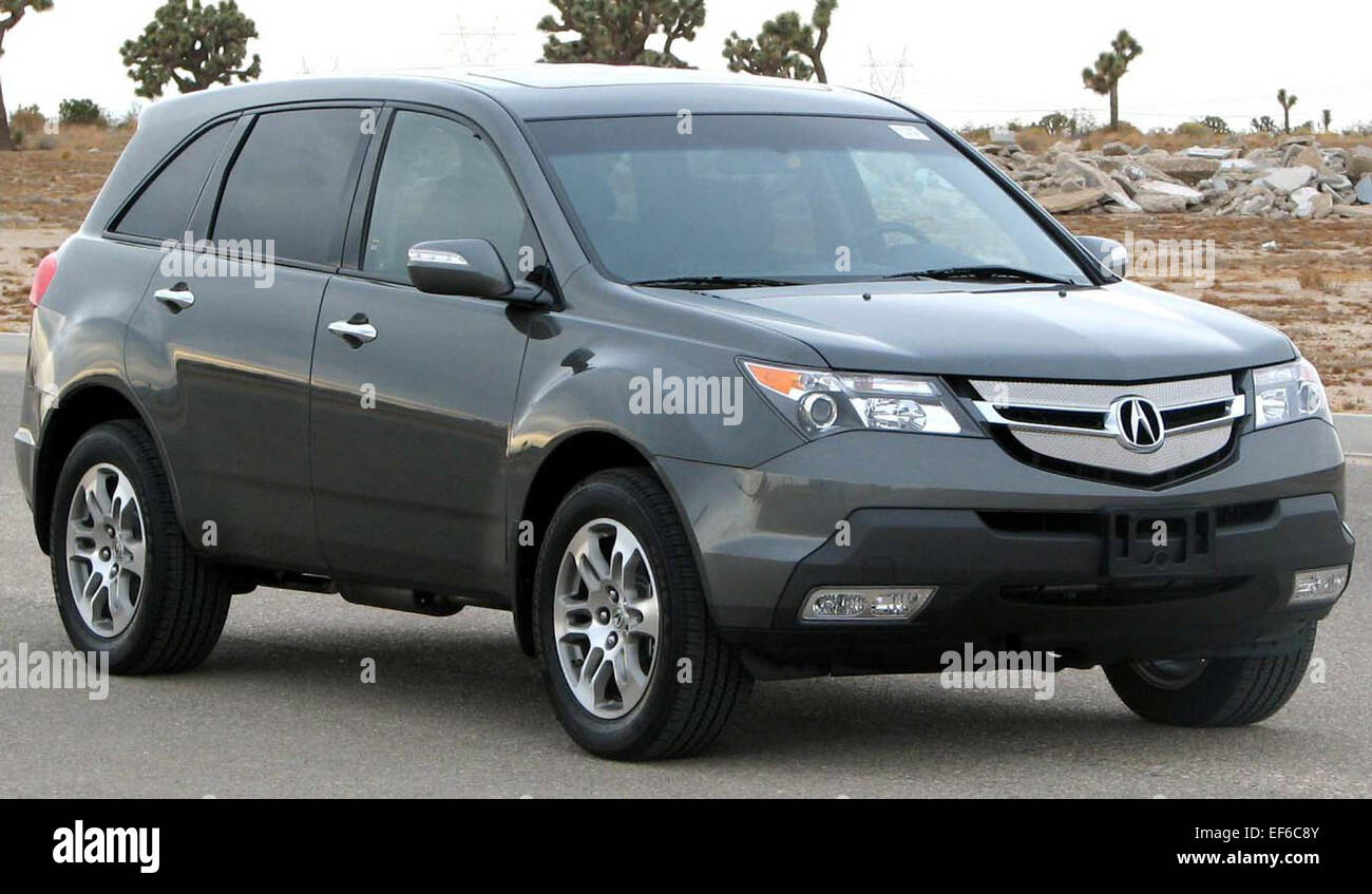 2007 Acura MDX NHTSA Stock Photo - Alamy