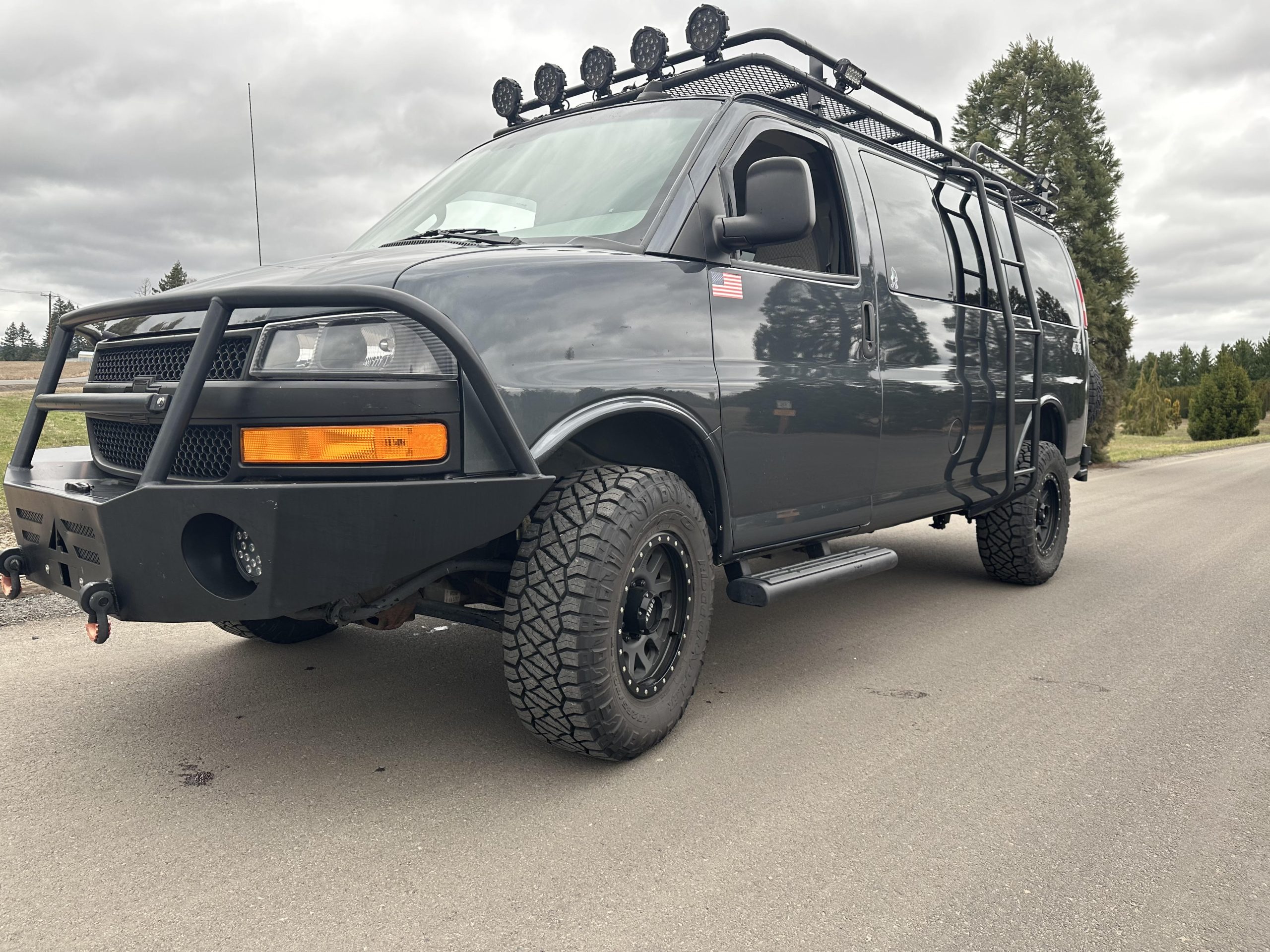 Overland Classifieds :: 2017 Chevrolet Express Quigley 4x4 - Expedition  Portal
