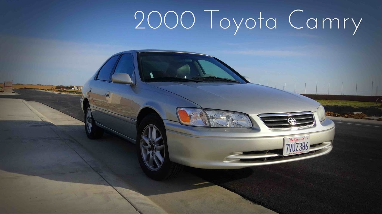 2000 Toyota Camry XLE 3.0 L V6 Road Test & Review - YouTube