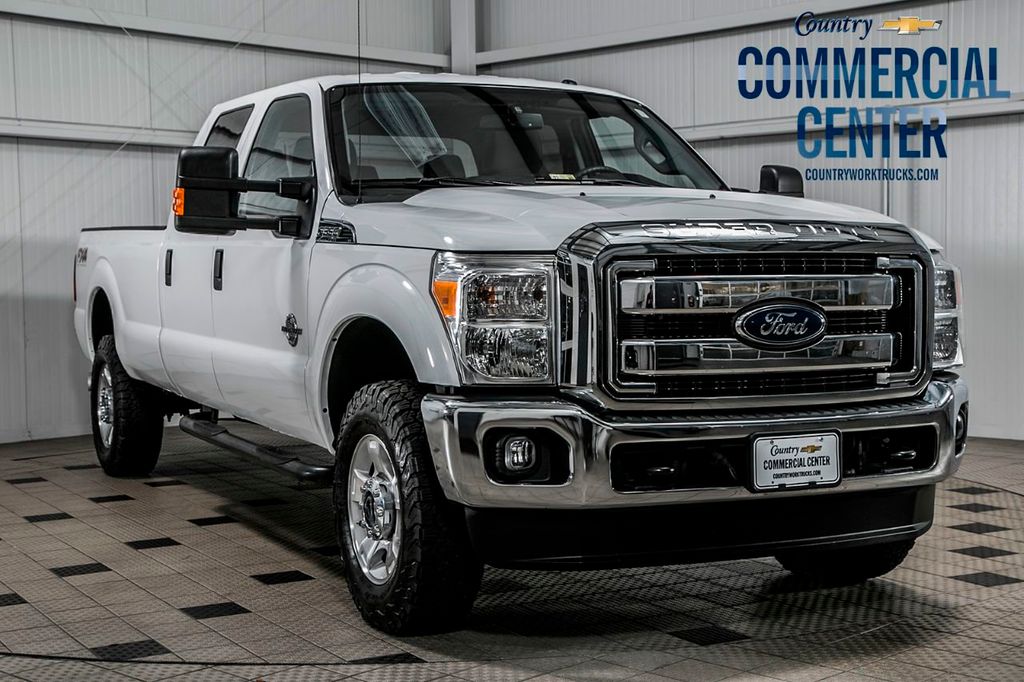 2015 Used Ford Super Duty F-350 SRW F350 CREW CAB XLT 4X4 * 6.7 POWERSTROKE  * FX4 OFF ROAD * 8' BED at Country Commercial Center Serving Warrenton, VA,  IID 17101340
