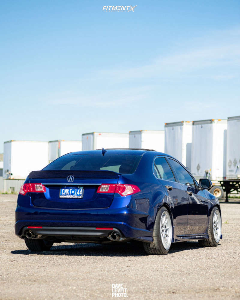 2013 Acura TSX Special Edition with 18x9.5 Enkei Nt03m and Yokohama 225x45  on Coilovers | 1366765 | Fitment Industries