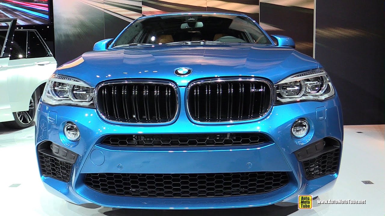2015 BMW X6 M - Exterior and Interior Walkaround - Debut at 2014 LA Auto  Show - YouTube