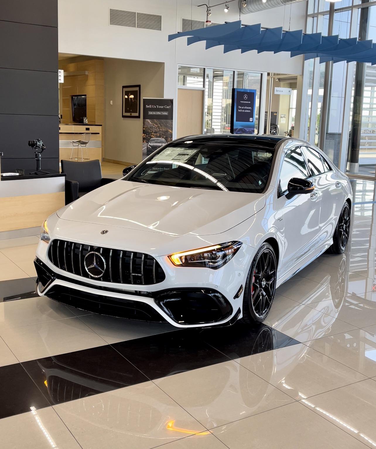 Here's why this 2022 AMG CLA 45 Coupe costs $77,565 w/ AMG Dynamic Plus and  Night Packages! : r/mercedes_benz
