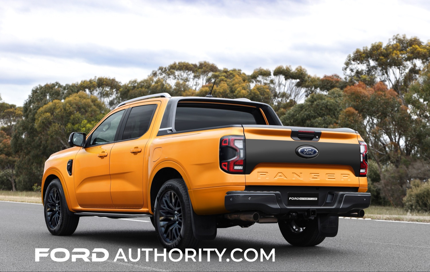 2023 Ford Ranger ST Rendered As Hypothetical Performance Pickup
