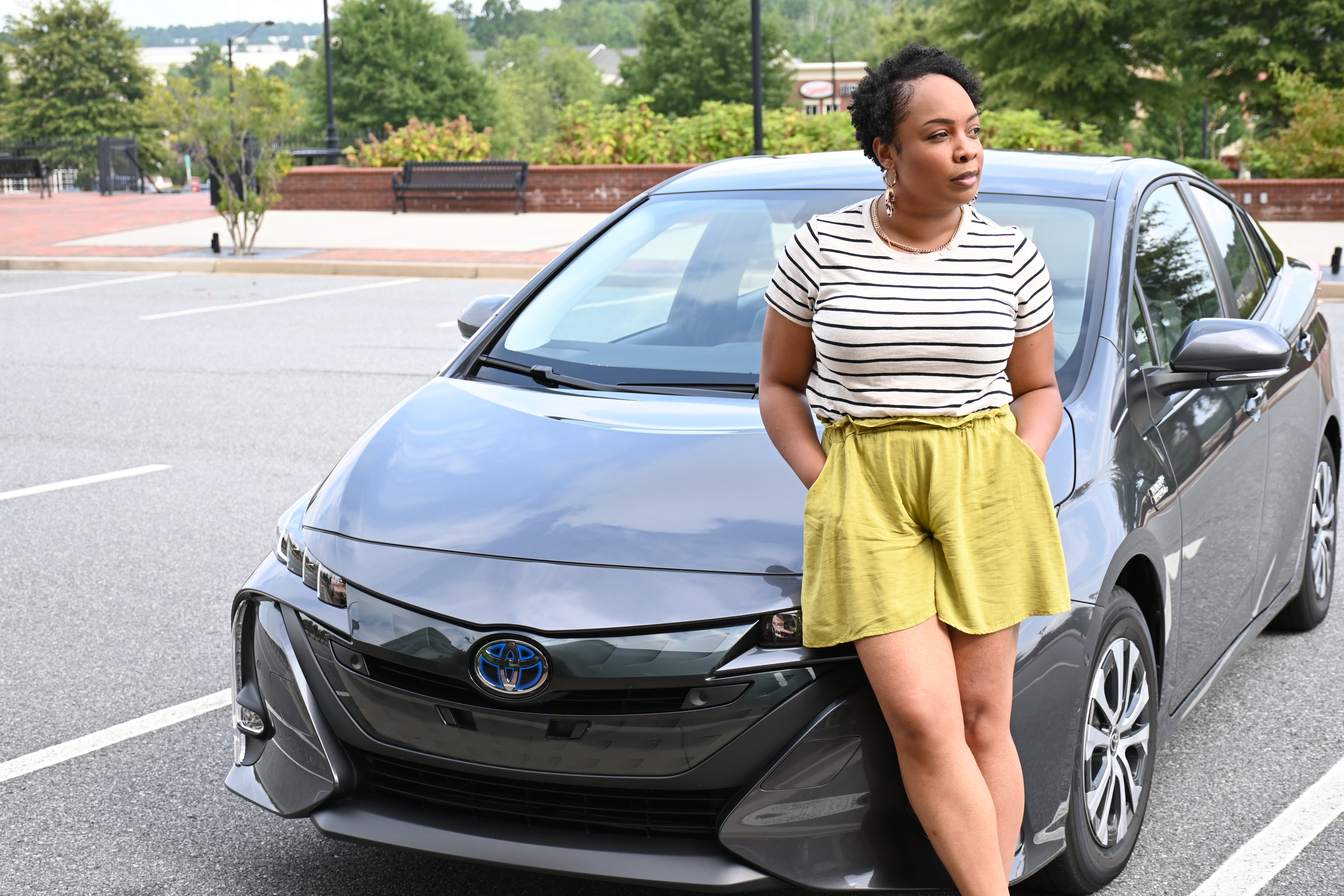 Drive both Electricity and Gasoline in the 2021 Toyota Prius Prime Limited