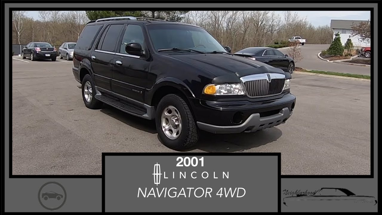 2001 Lincoln Navigator 4WD|Walk Around Video|In Depth Review|Test Drive -  YouTube
