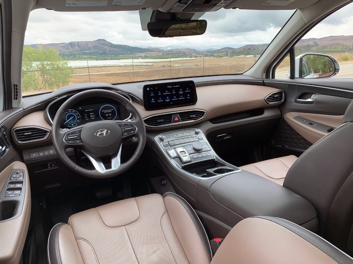 2022 Hyundai Santa Fe Hybrid Review: Driving Impressions