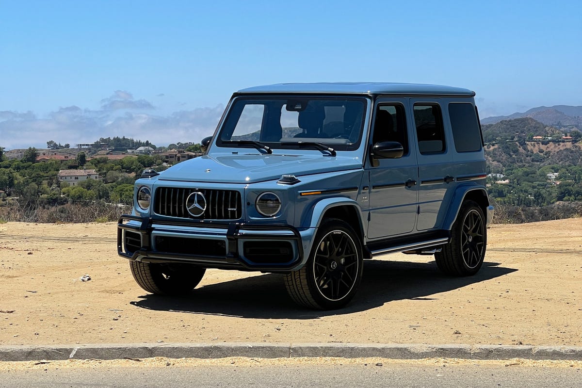 The 2021 Mercedes-AMG G63 Is Boxy Perfection - CNET