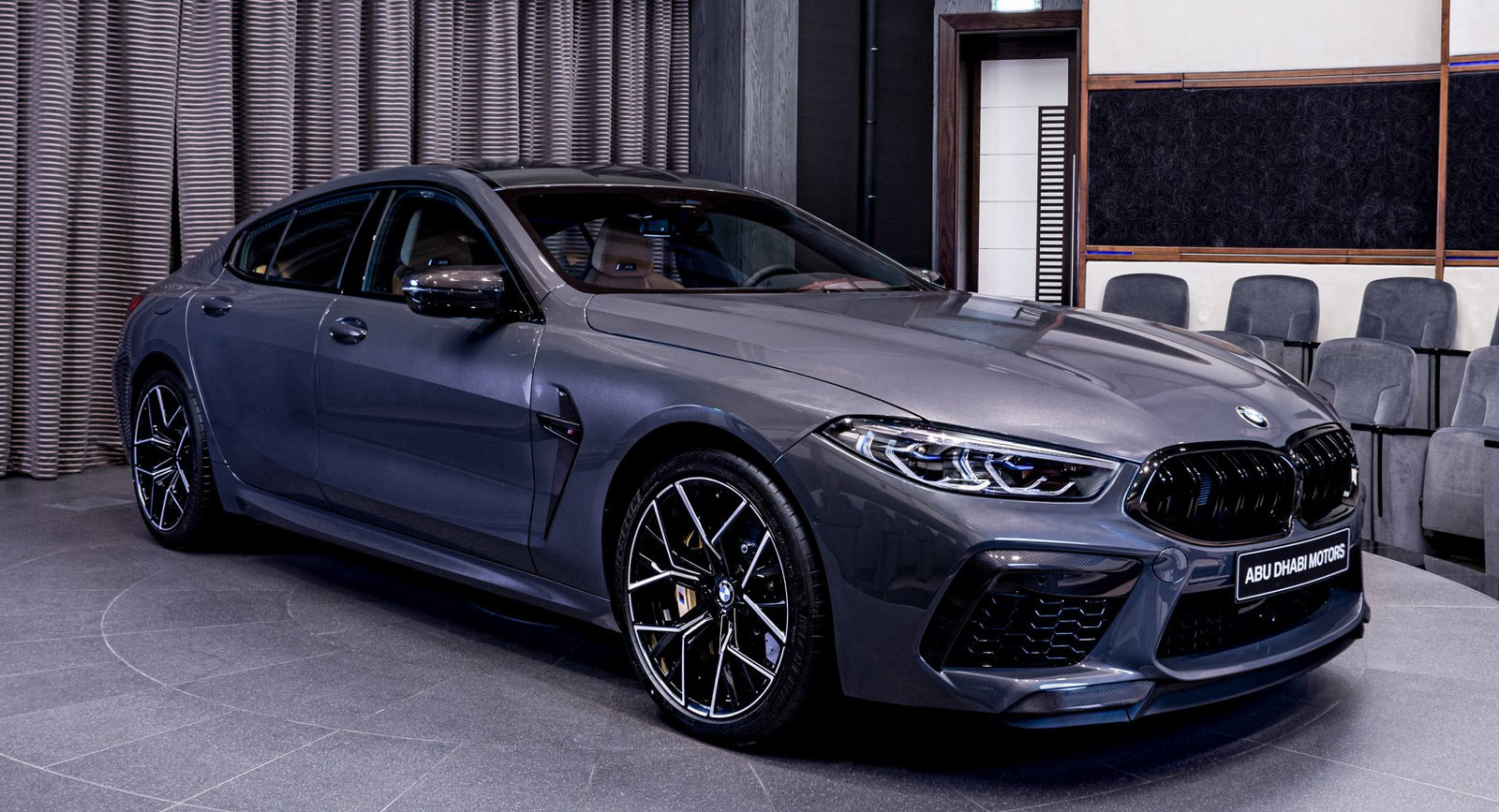 Good Luck Getting The BMW M8 Gran Coupe Competition To Look Inconspicuous |  Carscoops