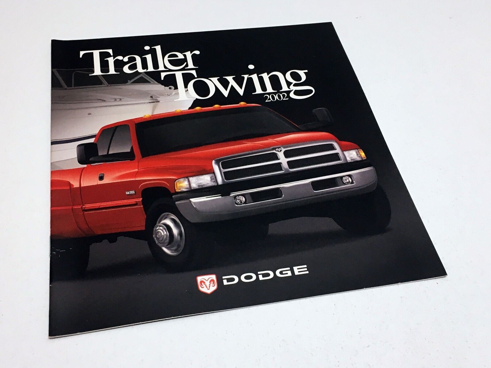 2002 Dodge Ram Dakota Durango Ram Van Ram Wagon Trailering Guide Brochure |  eBay