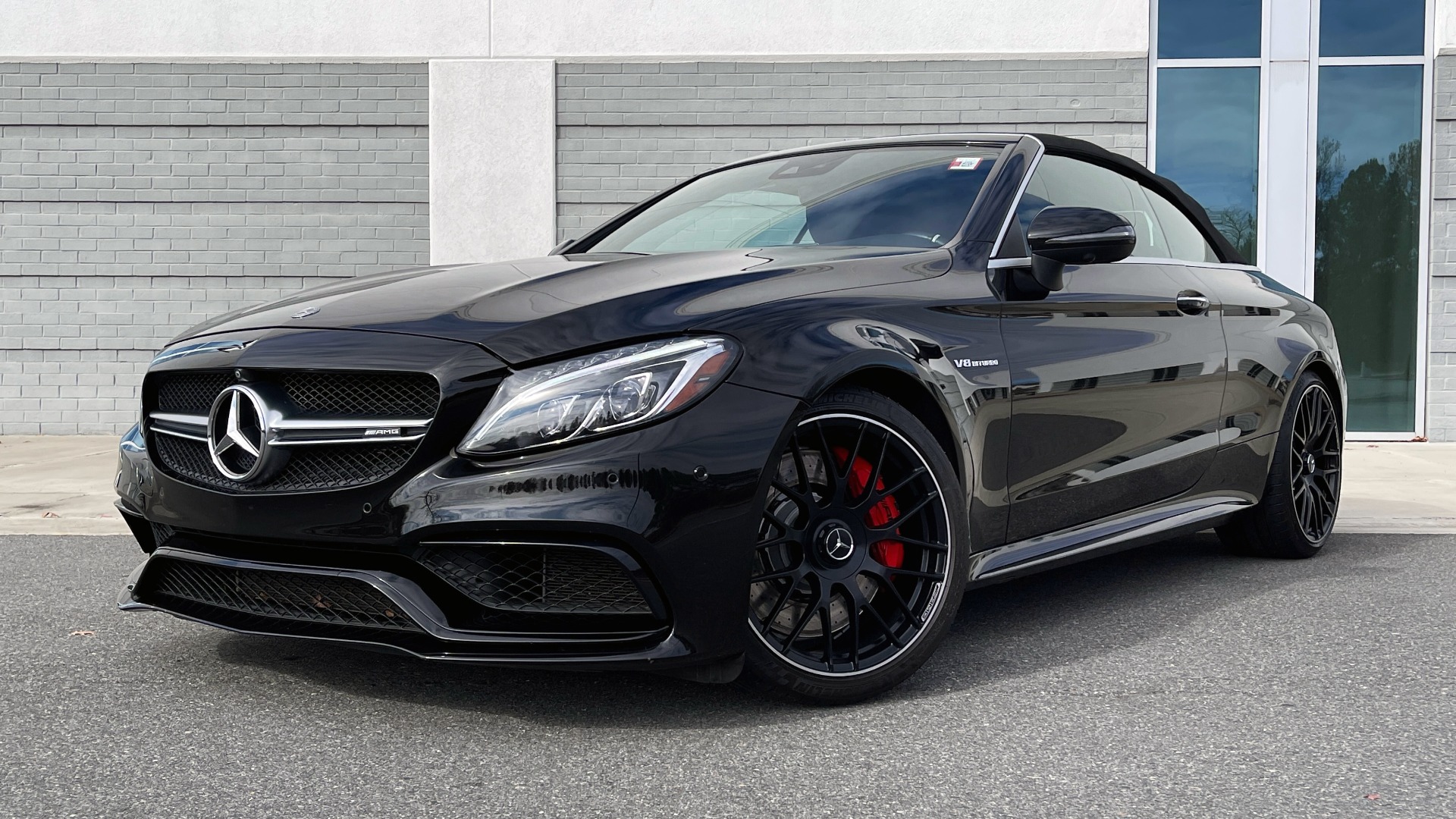 Used 2018 Mercedes-Benz C-CLASS AMG C63 S CABRIOLET / PREM / LIGHTING /  MULTIMEDIA / NIGHT PKG For Sale ($84,000) | Formula Imports Stock #FC11562