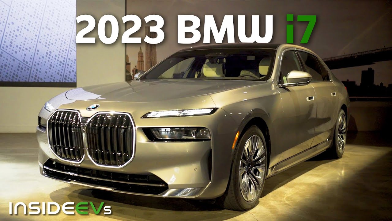 2023 BMW i7: InsideEVs First Look Debut - YouTube