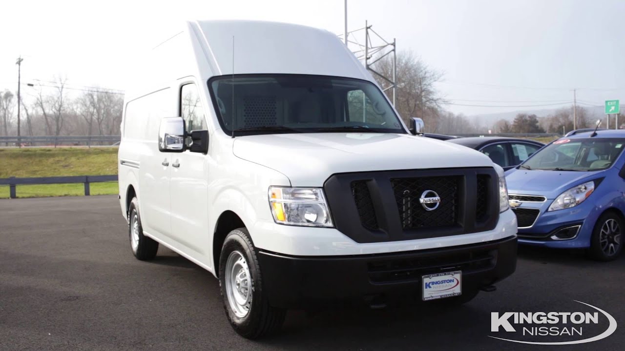 See the 2016 Nissan NV3500 S High Roof Cargo Van in NY! - YouTube