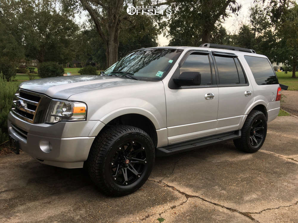 2012 Ford Expedition with 20x9 12 Ballistic Jester and 305/55R20 Westlake  Sl369 and Leveling Kit | Custom Offsets