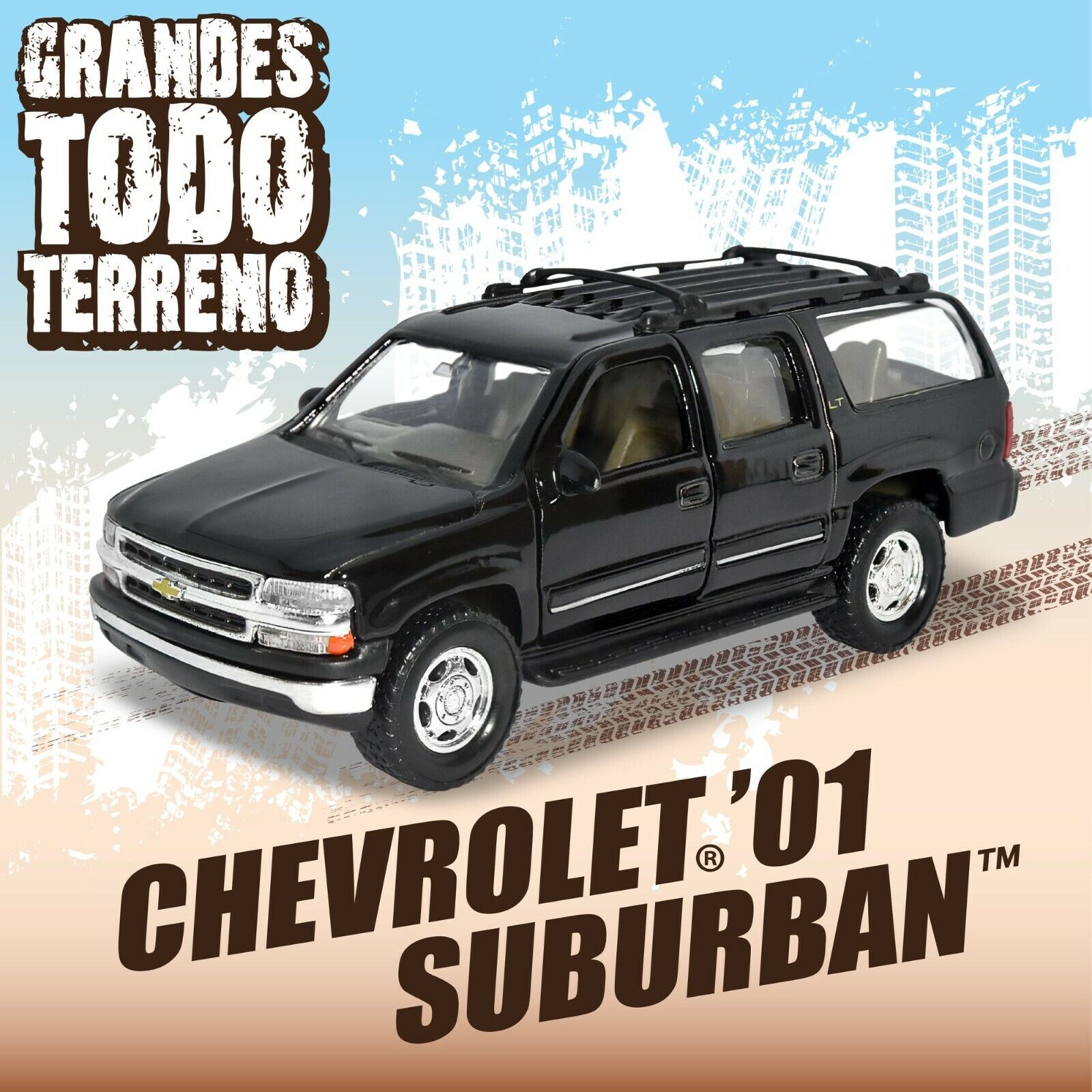 Chevrolet Suburban (2001) Diecast 1:36 Grandes todo Terreno Sealed | eBay