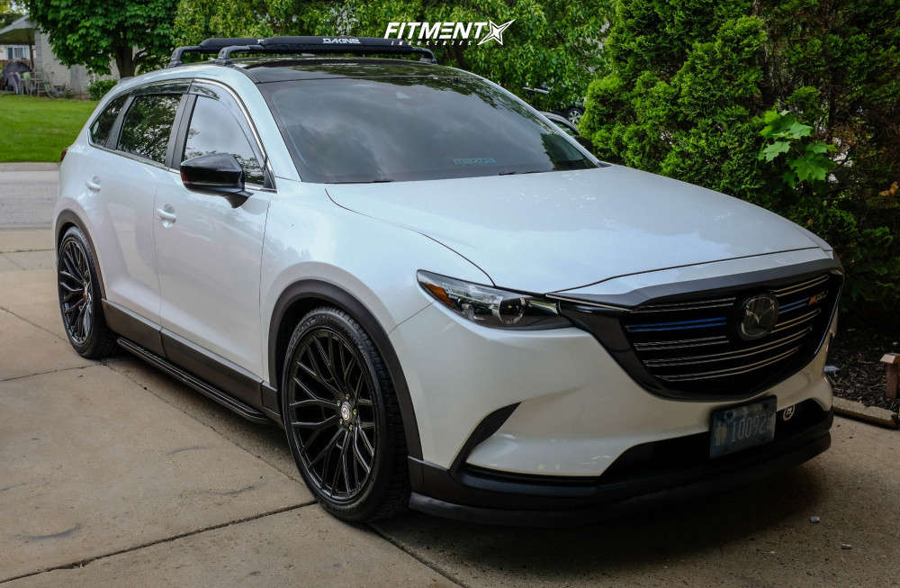 2018 Mazda CX-9 Sport with 22x10.5 Asanti ABL-21 and Achilles 285x40 on  Stock Suspension | 948389 | Fitment Industries
