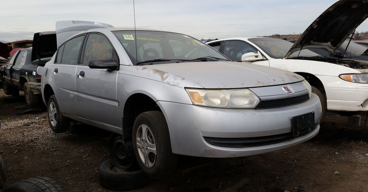 Junkyard Find: 2004 Saturn Ion Sedan with Manual Transmission | The Truth  About Cars