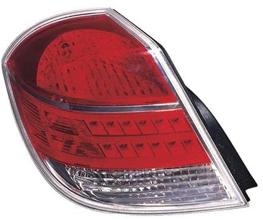 GO-PARTS - for 2007-2009 Saturn Aura Hybrid Rear Tail Light Lamp  Assembly/Lens/Cover - Left (Driver) Sedan Replacement 25998948 GM2800228  2008