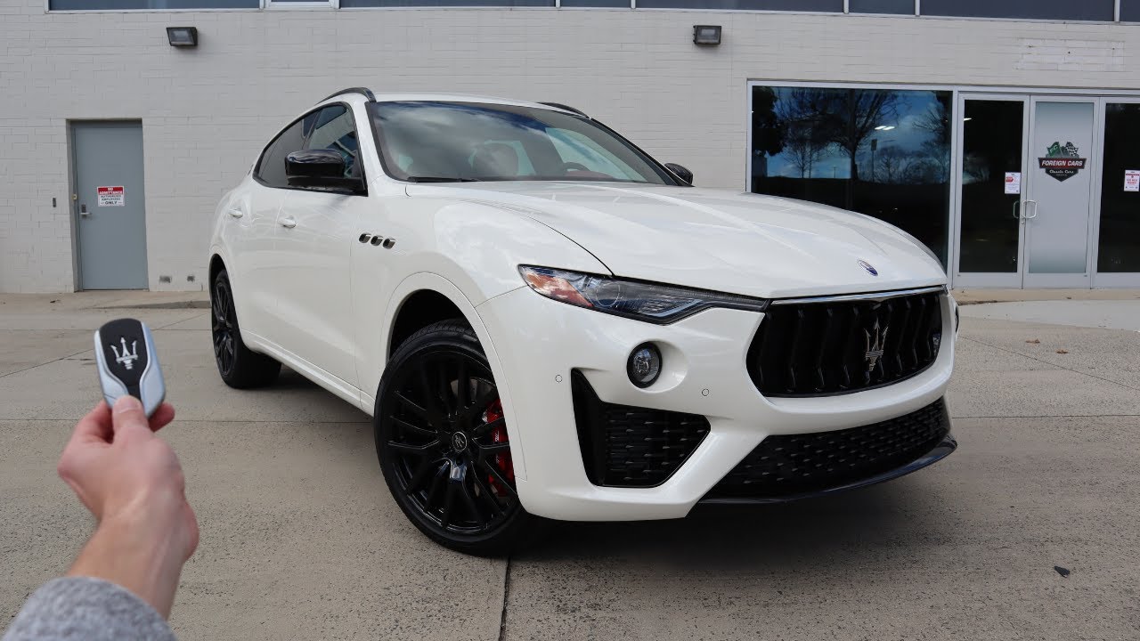 2021 Maserati Levante S Q4: Start Up, Exhaust, Test Drive and Review -  YouTube