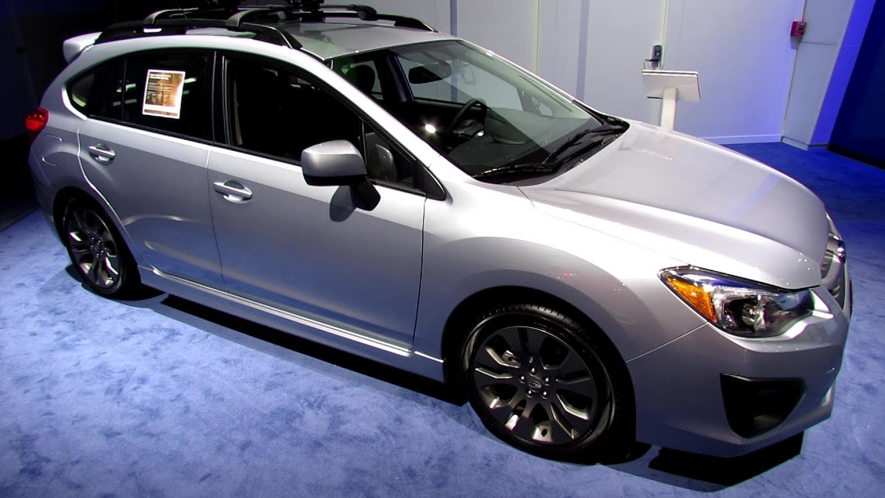 2013 Subaru Impreza Sport - Exterior and Interior Walkaround - 2013 Detroit  Auto Show - YouTube