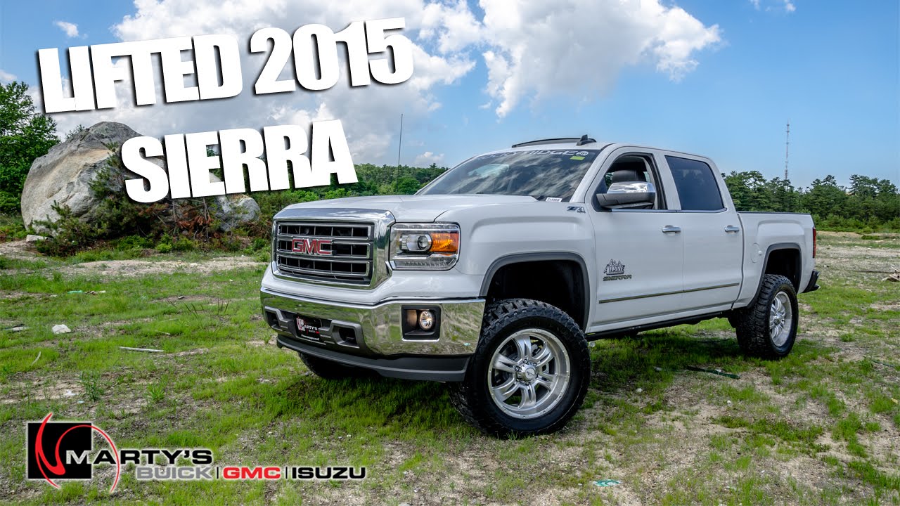 LIFTED 2015 GMC Sierra 1500 LOADED - Quick Look! - YouTube