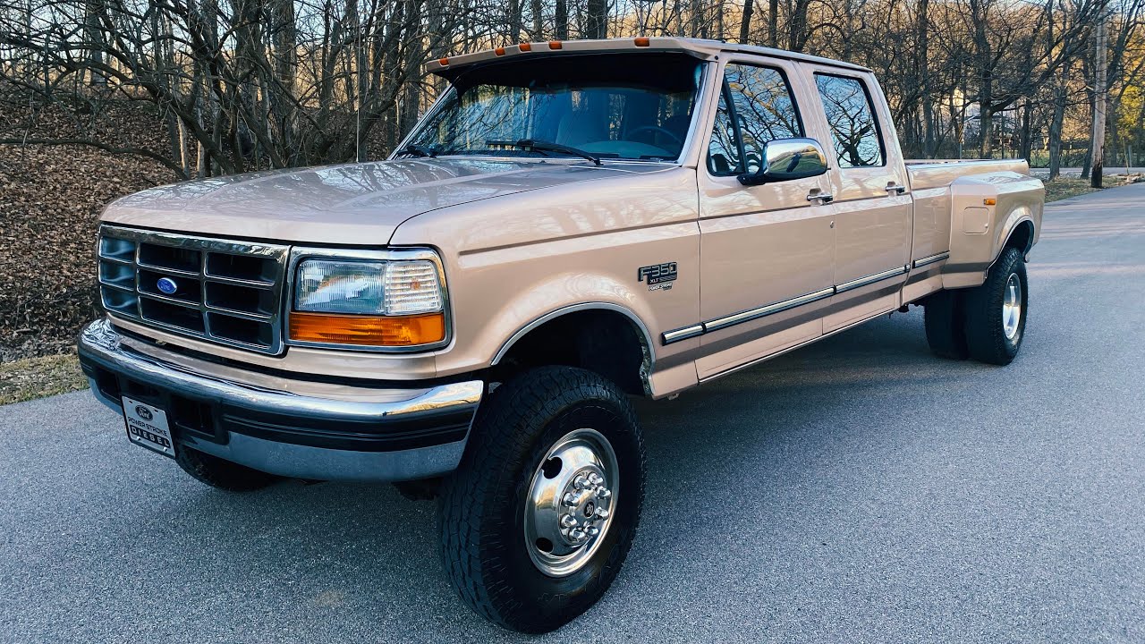 Start and Test Drive: 1997 Ford F-350 7.3L Powerstroke Dually - 125k Miles  (A50948) - YouTube