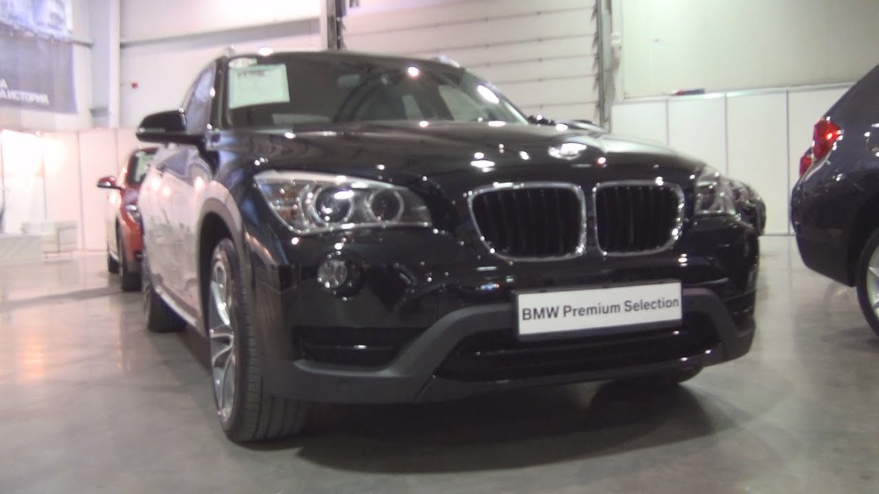 BMW X1 xDrive 20d Black Sapphire (2014) Exterior and Interior - YouTube