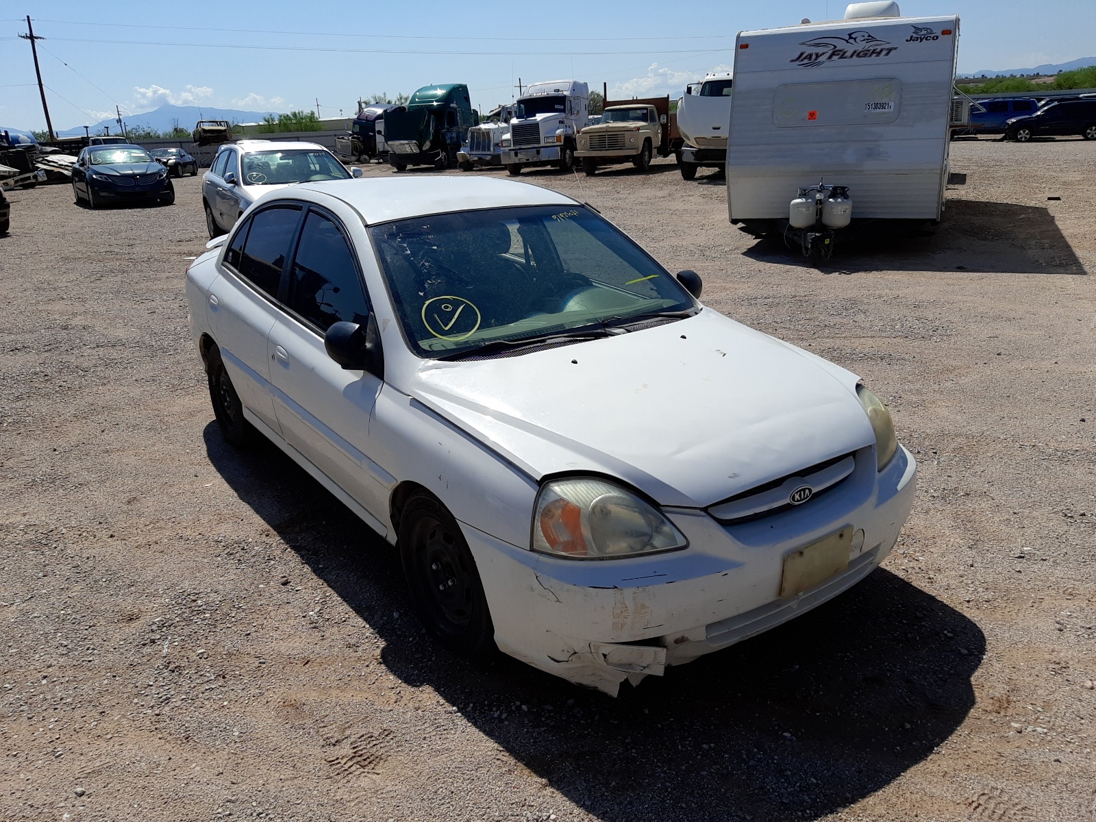 KIA RIO 2005, KNADC125156401372 — Auto Auction Spot