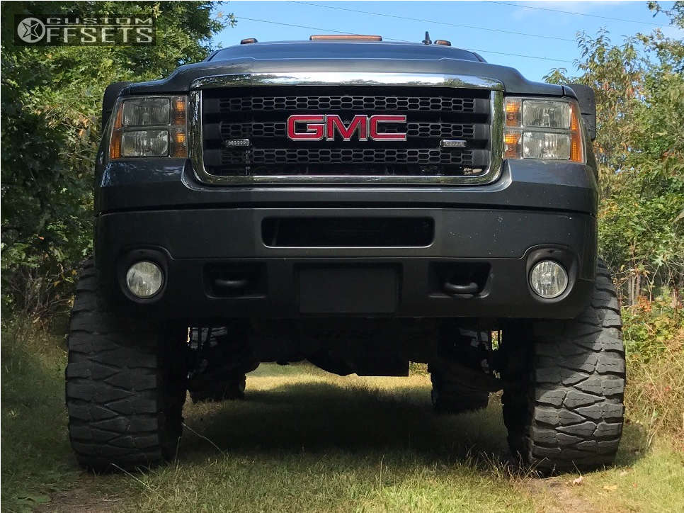2011 GMC Sierra 3500 HD with 20x12 -44 Sota Brawl and 38/15.5R20 Nitto Mud  Grappler and Suspension Lift 6.5" | Custom Offsets