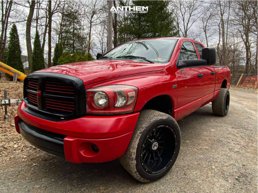 2006 Dodge Ram 1500 Wheel Offset Aggressive > 1" Outside Fender Leveling  Kit | 987740 | Anthem Off-Road