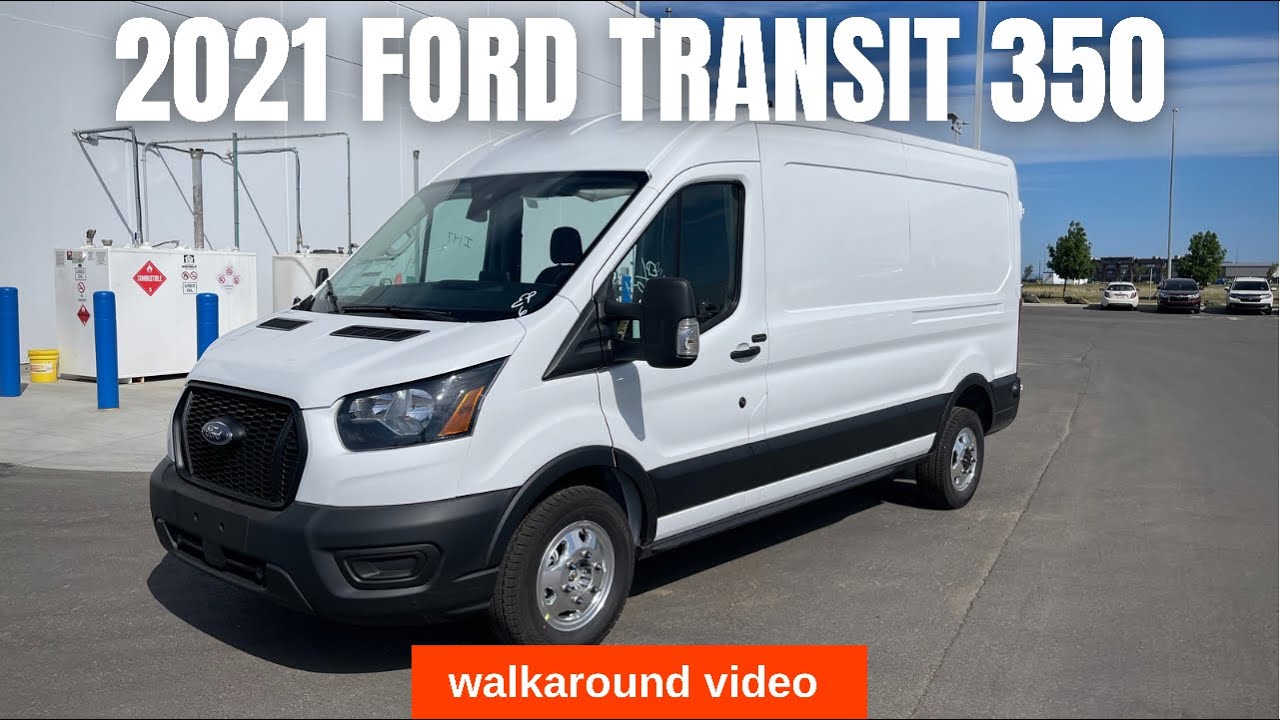 2021 Ford Transit 350 Midroof 148” walkaround video C01 - YouTube